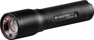 Ledlenser P7R Torch LED, 1000 Lumens, Rechargeable Lithium 18650 Battery, 210m Long Distance Beam, Focusable, Up To Zu 40H Runtime, Incl. Magnetic