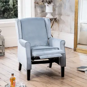 Barksdale Recliner Armchair - Light Blue