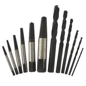 Screw Stud Extractor Remover Set Reverse Thread Easy Out 3 to 25mm 12pc