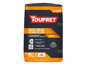 Toupret Exterior Rock Solid Repair Filler (Mur Ex) - 5Kg