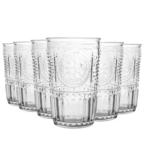 Bormioli Rocco -  Romantic Water Glasses - 305ml - Clear - Pack of 6