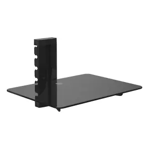 AVF Single Shelf AV Shelving Black