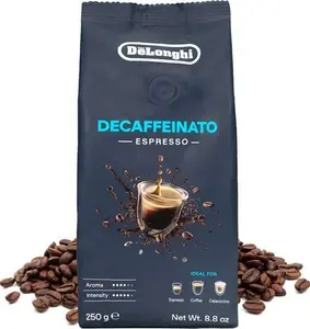 Delonghi Decaffeinato Espresso - 250 G. Coffee Beans