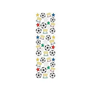 Amscan Soccer Spirit Stickers Multicoloured (One Size)