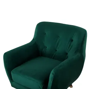 Armchair BODO Velvet Emerald Green