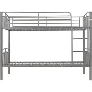 Domenica Single Bunk Bed Silver