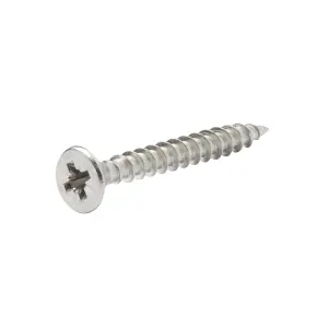 Diall Pozidriv Stainless steel Screw (Dia)5mm (L)40mm, Pack of 20