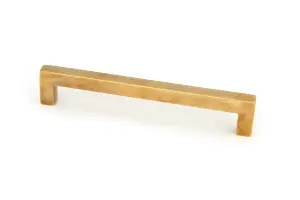 From The Anvil Aged Brass Albers Pull Handle - Medium