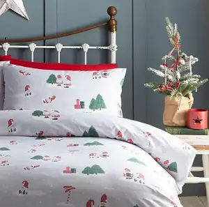 Charlotte Thomas Gonkville Duvet Cover Set Christmas Gonk Bedding