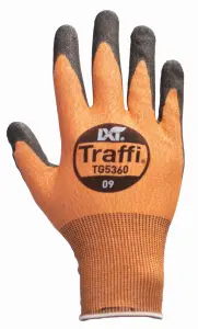 Traffi TG5360 LXT Cut C Ultrafine X-Dura PU Dip Pack of 10  Size 8