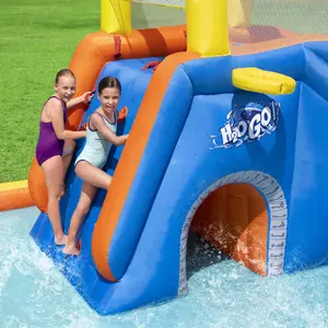 Bestway H2OGO Multicolour Rectangular Large Super speedway PVC Water park