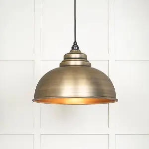 Aged Brass Harborne Pendant Light