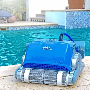 Dolphin M400 Pool Cleaner for swimming pool Robotic Cleaner for Floor Walls and Waterline up to 15m