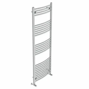 Right Radiators 1600x600 mm Curved Heated Towel Rail Radiator Bathroom Ladder Warmer Chrome