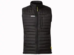 DeWalt Force Work Gilet Padded Bodywarmer Black - Size XXXL