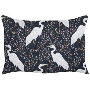 Set of 2 Outdoor Cushions PIANAZZO Black