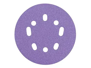 Trend AB/125/80Z/B Zirconium Orbital Sanding Disc 125mm x 80G - 50 Pack