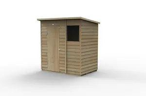 4LIFE Pent Shed 6x4 - Single Door - 1 Window