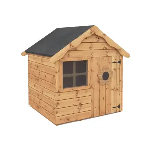 Mercia 4x4 Snug Apex Shiplap Wooden Playhouse - Assembly service included