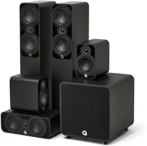 Q Acoustics 5040 5.1 Home Cinema Speaker Bundle - Black