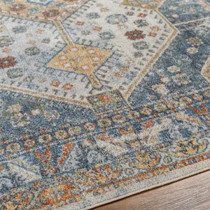 ALKA Machine Washable Vintage Area Rug 160 x 213 cm