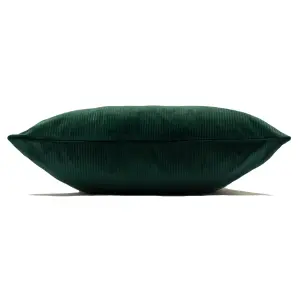 furn. Aurora Ribbed Velvet Feather Filled Cushion