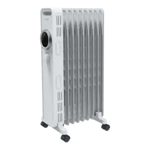 GoodHome 2000W White Oil-filled radiator