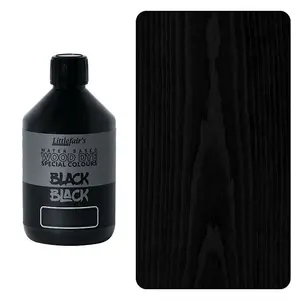 Littlefair's - Indoor & Outdoor Wood Stain - Black Black - 500ml