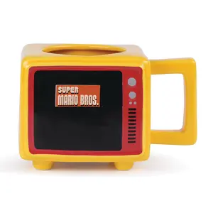 Super Mario Like A Boss Heat Changing Mug Yellow/Red (One Size)