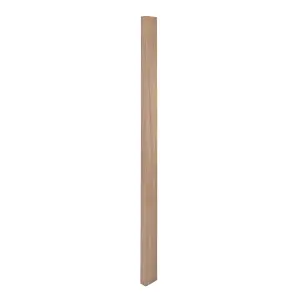 Cambridge Oak Newel Half Square Post (H) 1500mm (W) 90mm (D) 43mm