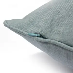 Essentials Twilight Textured Weave Piped Feather Filled Cushion