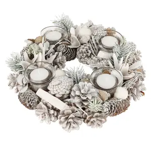 Wild Wonderland Xmas Table Decoration Centrepiece Christmas Christmas Décor Candle Holders