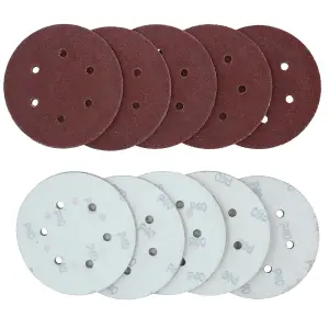 Hook/Loop Sanding Abrasive Discs Orbital DA Palm Sander 50PK 150mm P40