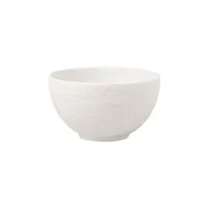 Villeroy & Boch Manufacture Rock Blanc Rice Bowl