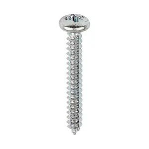 Timco - Self-Tapping Screws - PZ - Pan - Zinc (Size 8 x 1 1/4 - 200 Pieces)