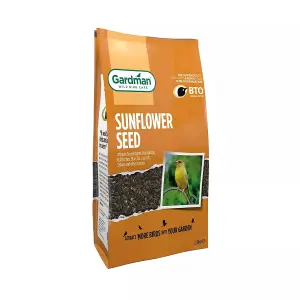 Gardman Wild Bird Sunflower Seed - 2.8kg