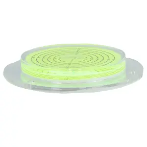 100mm Bull Eye Level Spirit Bubble Orbit Surface 0 - 6 degree Levelling Area