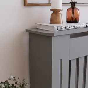 Vida Designs Chelsea Small Grey Radiator Cover