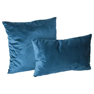 Square Throw Cushion (Set of 2) Blue