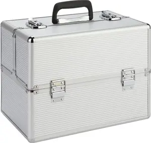 Large Silver Vanity Case