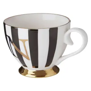 Maison by Premier Mimo Duchess N Letter Monogram Mug