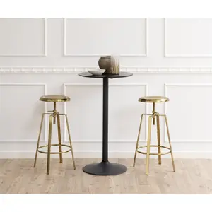 Ickes Pedestal Dining Table 105cm H x 60cm L x 60cm W