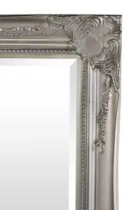 MirrorOutlet Buxton Silver Leaner Mirror 170 x 109cm