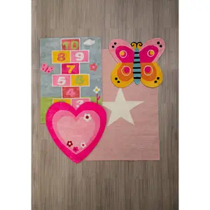 Premier Kids Kids Love Heart Rug