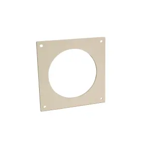 Kair Wall Plate 100mm - 4 inch for Round Ducting