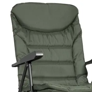 Dellonda Portable Fishing Chair, Reclining, Water Resistant, Adjustable - DL74