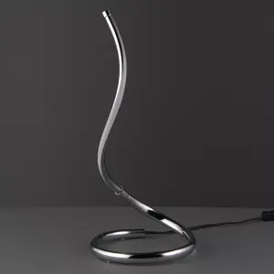 Harbour Studio Charmer Polished Chrome effect Table light