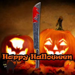 Long Bloody Prop Halloween Prop Halloween Party, Trick or Treat 74.5cm Grey