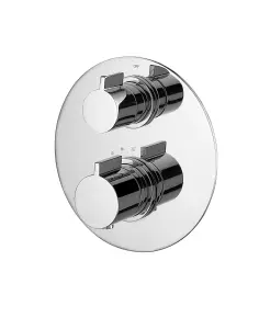 Hertford 2 Way Concealed Thermostatic Shower Valve, 200(H) x 200(W), Chrome, 813700-4