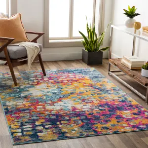 AMAYA Modern Abstract Area Rug 200 x 275 cm